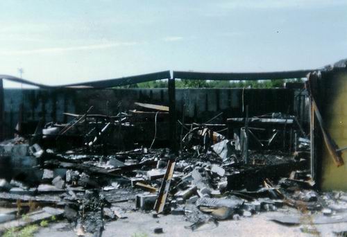 Pontiac Drive-In Theatre - 2Nd Fire 1993 From Greg Mcglone (newer photo)